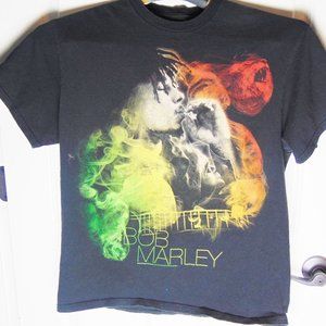 Bob Marley Zion Rootswear T-Shirt Black L